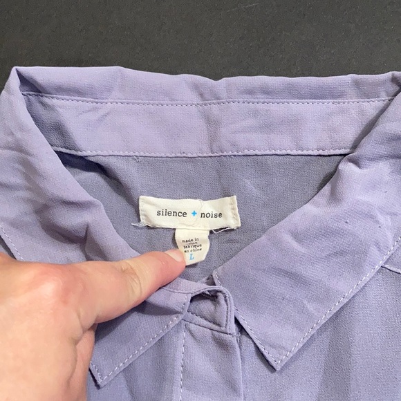 Lavender button down - Picture 6 of 7